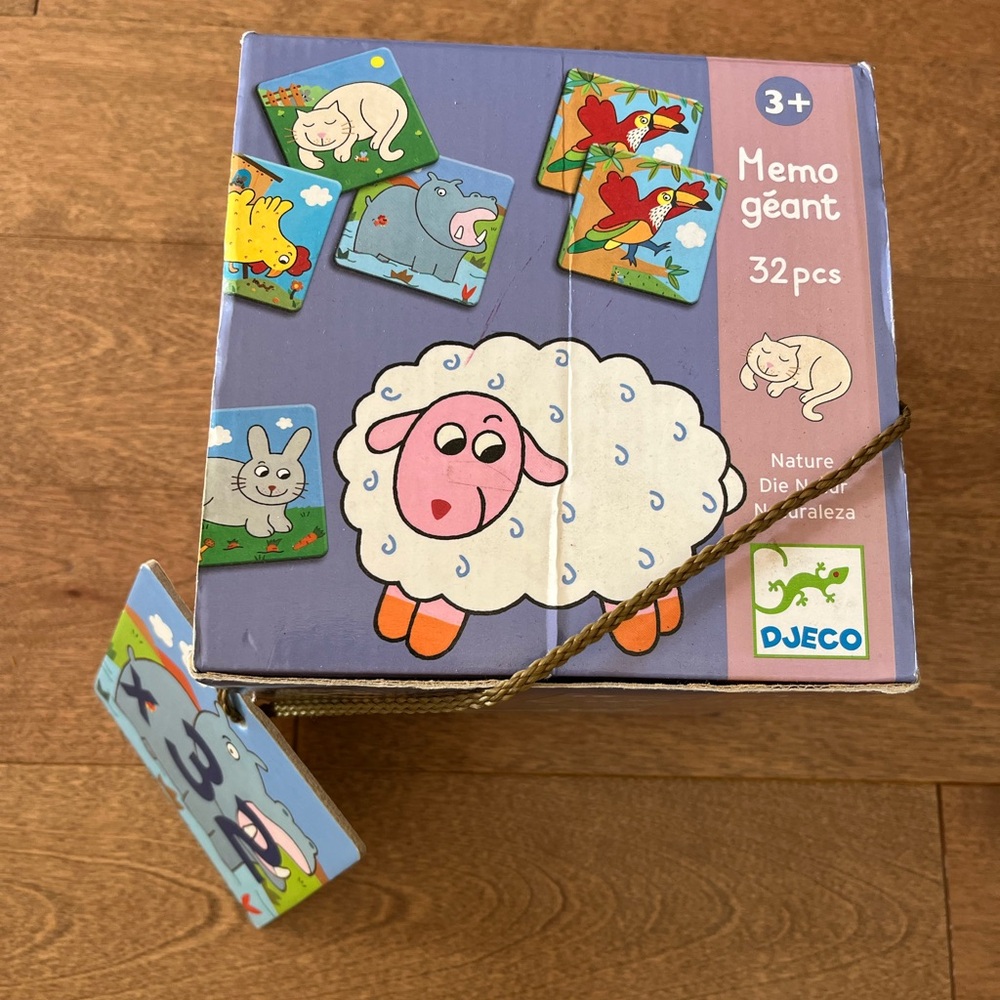 2/$10 DJECO Kids memory game